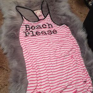 Beach please bathing suit cover up